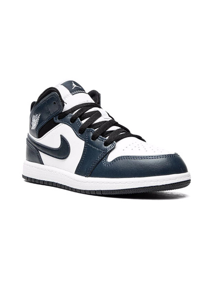  Jordan Kids Jordan 1 Mid armory Navy Sneakers - Blue 