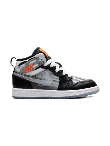  Jordan Kids Jordan 1 Mid Ss x-ray Sneakers - Black 