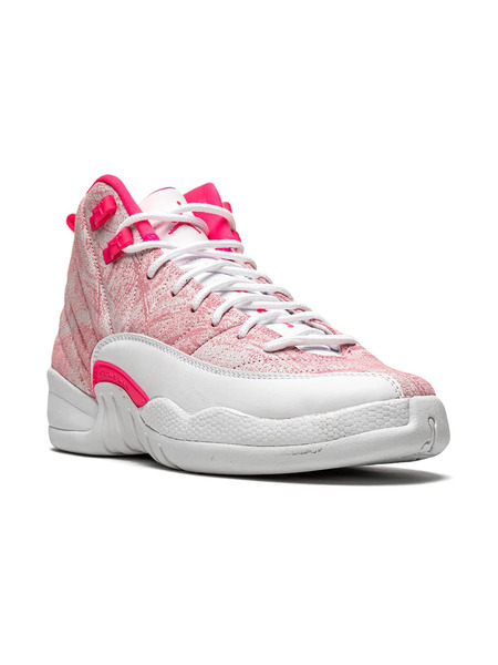  Jordan Kids Jordan 12 Retro arctic Punch Sneakers - White 