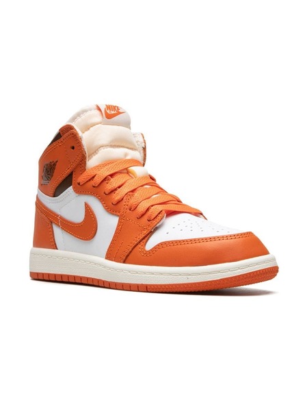  Jordan Kids Jordan 1 Retro High Og starfish Sneakers - Orange 
