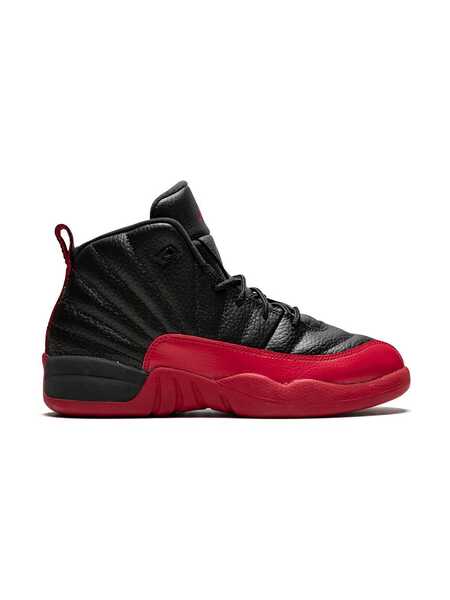  Jordan Kids Jordan 12 Retro Sneakers - Black 