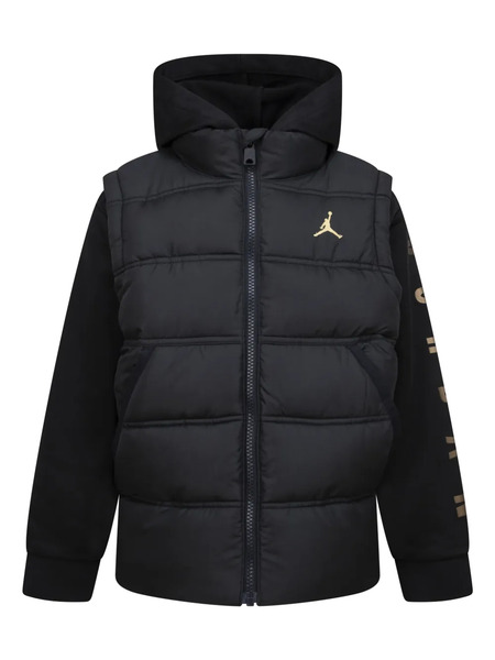  Jordan Kids Jumpman Puffer Jacket - Black 