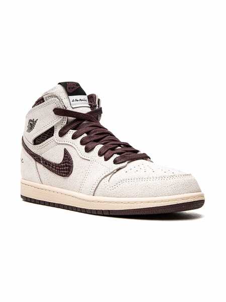  Jordan Kids X A Ma Mainére Jordan 1 Retro High Og Sp Sneakers - Neutrals 