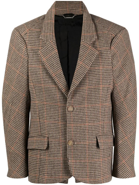  Jordanluca Bulldog Single-breasted Blazer - Brown 