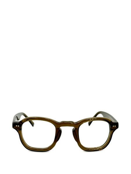  Josef Miller Marius Round-frame Glasses - Brown 