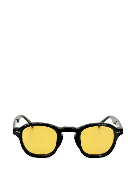  Josef Miller Marius Round-frame Sunglasses - Black 