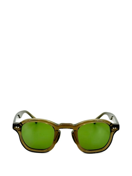  Josef Miller Round-frame Sunglasses - Green 