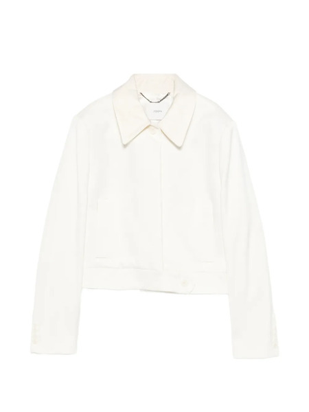  Joseph Abbe Collared Jacket - White 