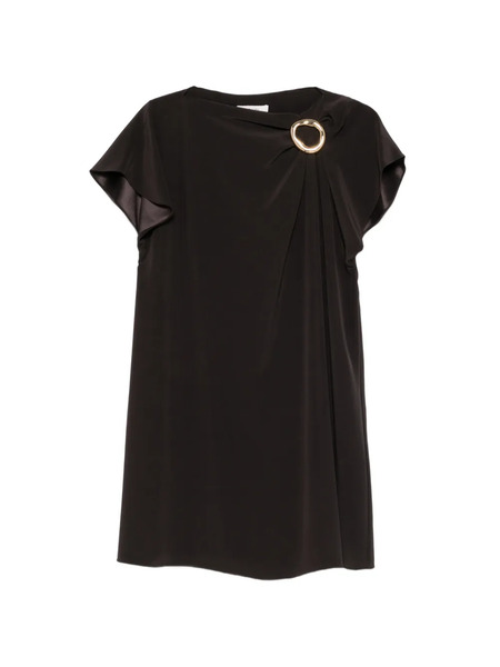  Joseph Anika Ring-detail Mini Dress - Brown 