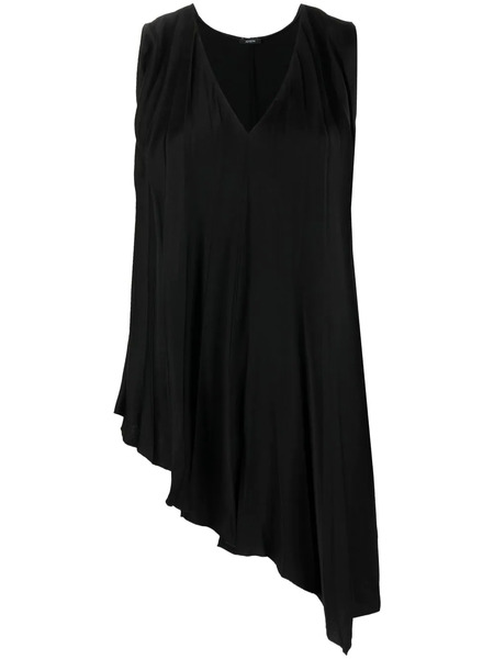  Joseph Asymmetric Pleated Vest - Black 