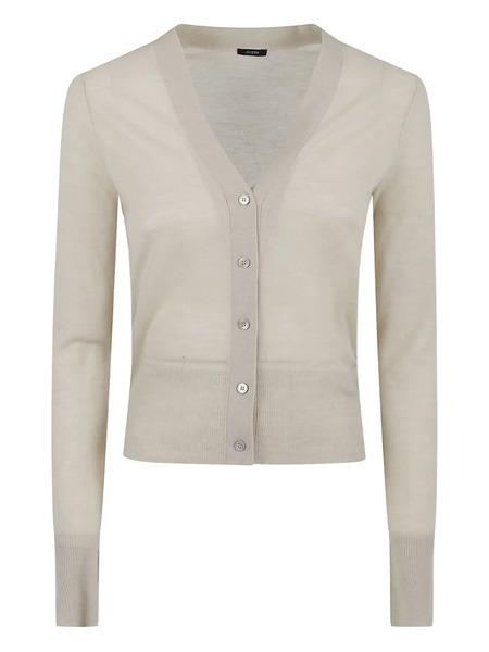  Joseph Buttoned Cardigan - Neutrals 