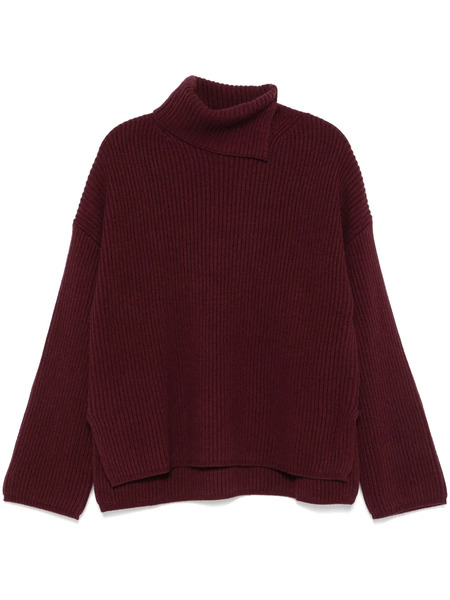  Joseph High Neck Sweater - Red 