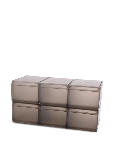  Joseph Joseph Shoe Storage Box (set Of Six) - Grey 