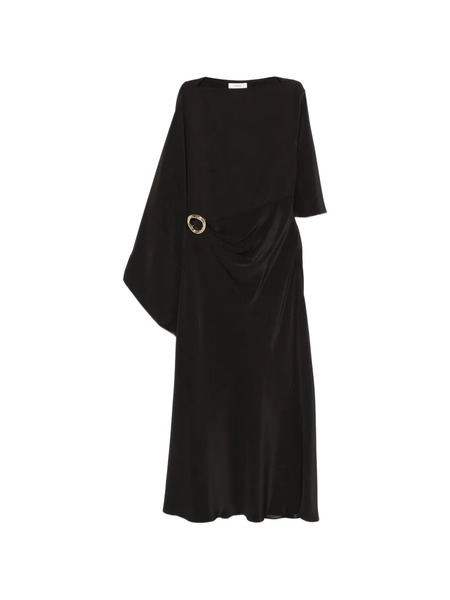  Joseph Joya Drape Detail Dress - Brown 