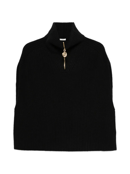  Joseph Raffet Half-zip Sweater - Black 