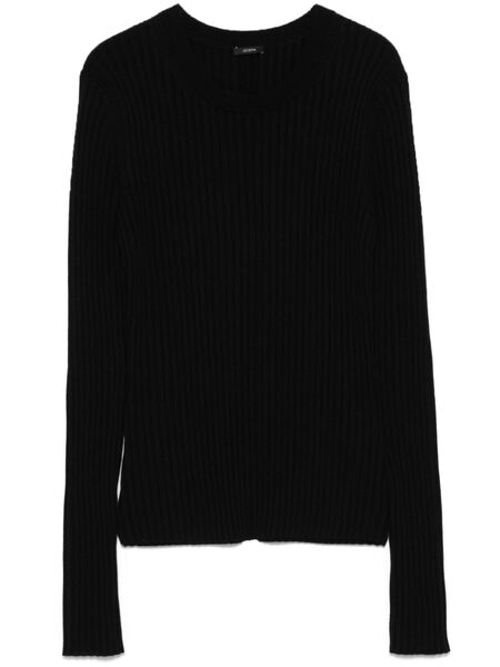  Joseph Ribbed-knit Crew-neck Sweater - Black 
