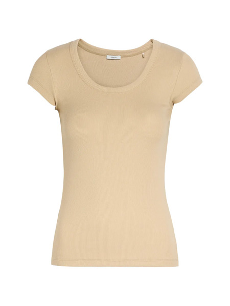  Joseph Ribbed T-shirt - Neutrals 