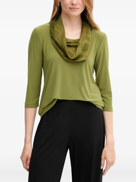  Joseph Ribkoff Textured-detail Top - Green 