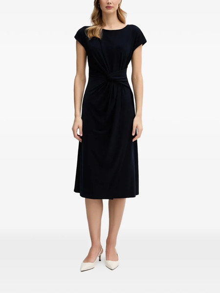  Joseph Ribkoff Twisted Dress - Blue 