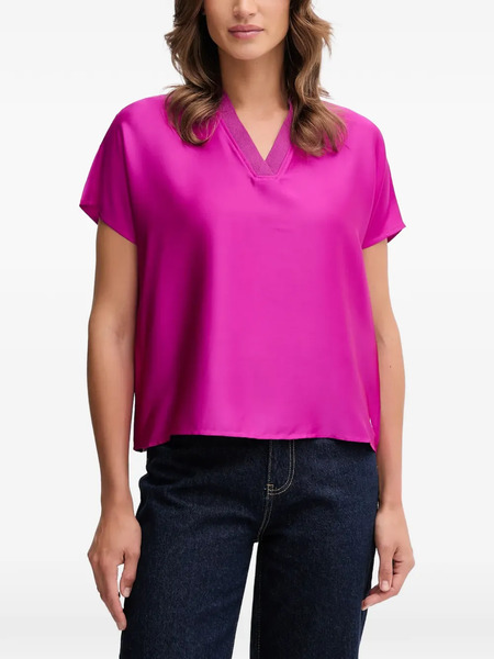  Joseph Ribkoff V-neck Top - Pink 
