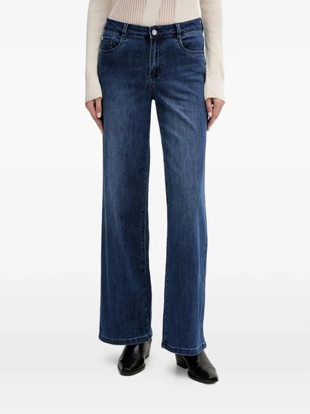  Joseph Ribkoff Wide-leg Denim Jeans - Blue 
