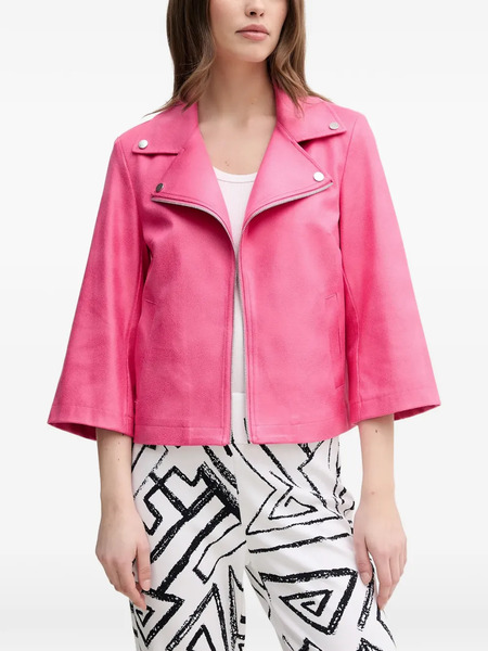  Joseph Ribkoff Zip-up Jacket - Pink 