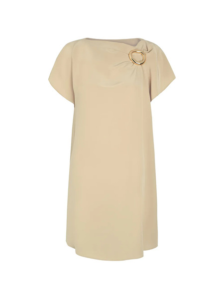  Joseph Ring-detail Mini Dress - Neutrals 