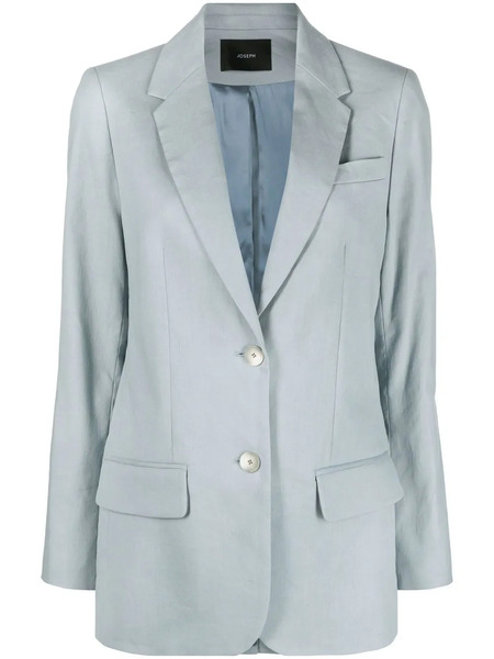  Joseph Single-breasted Button Blazer - Blue 