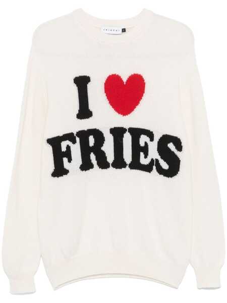  Joshua Sanders Intarsia-slogan Sweater - Neutrals 