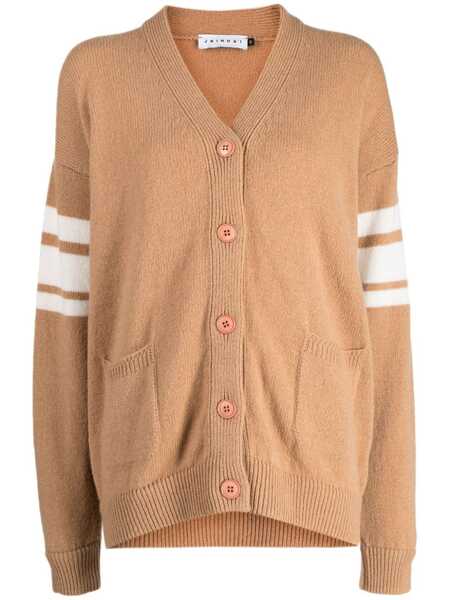  Joshua Sanders La Patterned Intarsia-knit Cardigan - Brown 