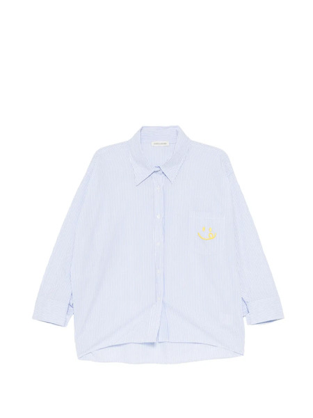  Joshua Sanders Seersucker Shirt - Blue 