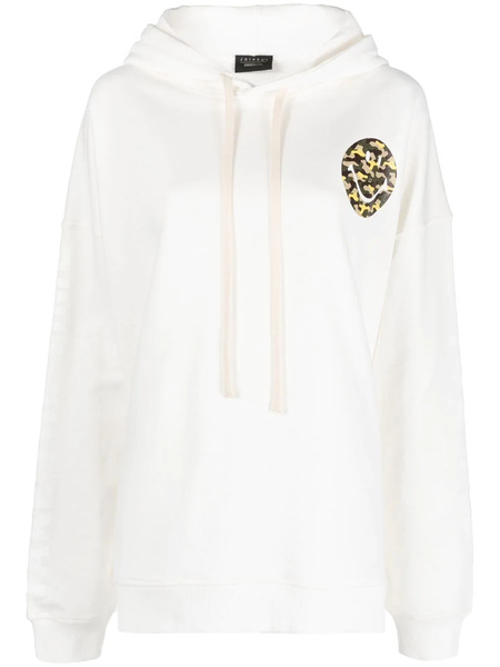  Joshua Sanders Smiley-print Drawstring Hoodie - White 