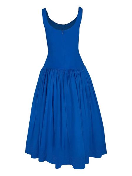  Joslin Bella Pleated Midi Dress - Blue 