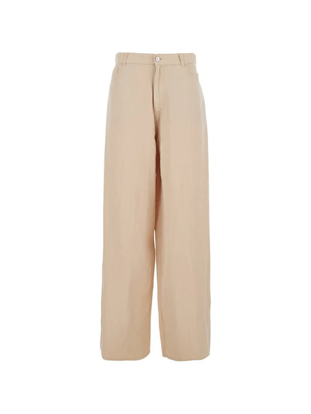  Jucca Belt-loop Palazzo Pants - Neutrals 