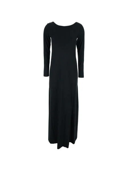  Jucca Long-sleeve Maxi Dress - Black 