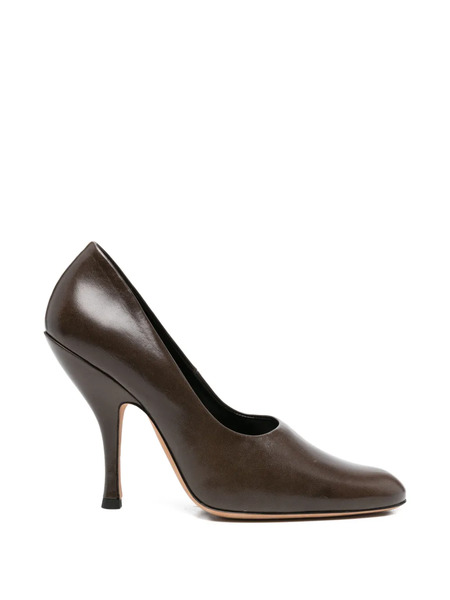  Jude Date Leather Pumps - Brown 