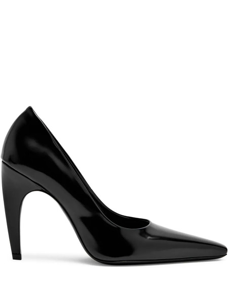  Jude Fame Pointed-toe Heeled Pumps - Black 