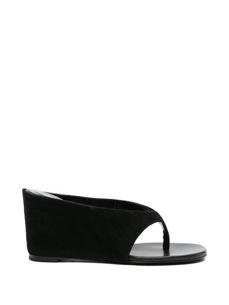  Jude Yaga Wedge Sandals - Black 