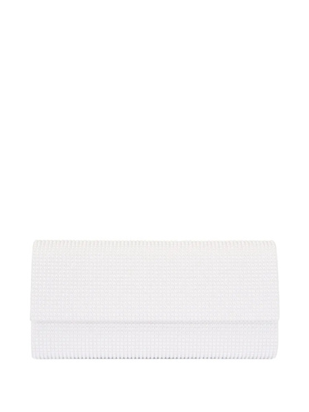  Judith Leiber Crystal-embellished Clutch Bag - White 