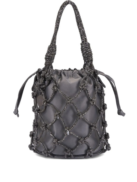  Judith Leiber Crystal-embellished Shoulder Bag - Grey 