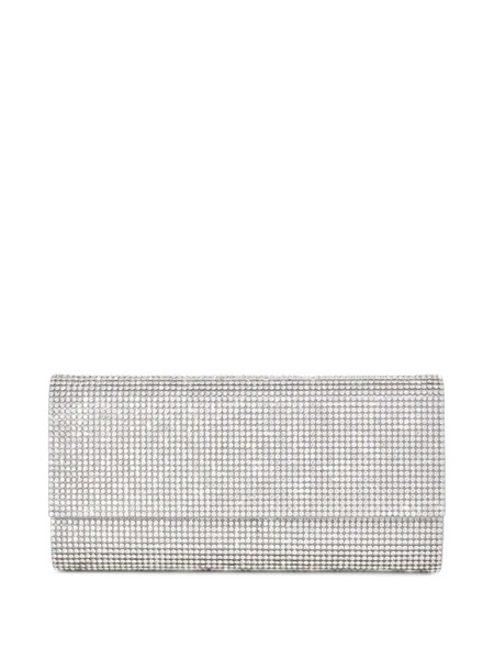  Judith Leiber Embellished Clutch Bag - Silver 