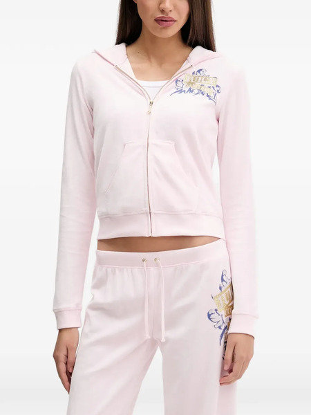  Juicy Couture Zip-up Hoodie - Pink 