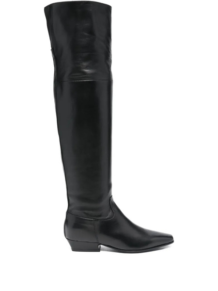  Julie Dee Pointed Boots - Black 