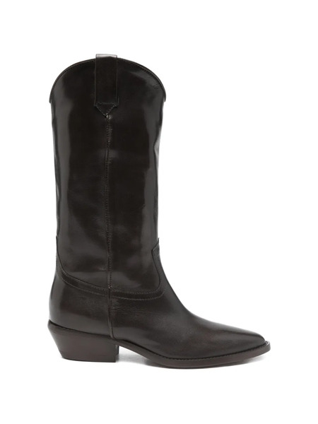  Julie Dee Pointed Cowboy Boots - Brown 