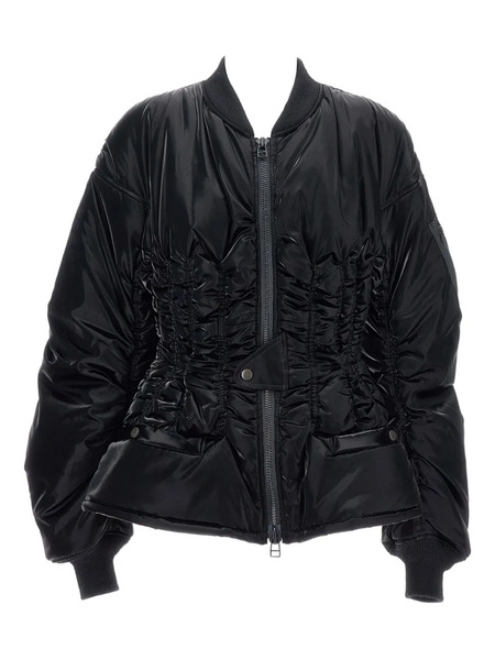  Junya Watanabe Comme Des Garçons Diamond-concertina Jacket - Black 