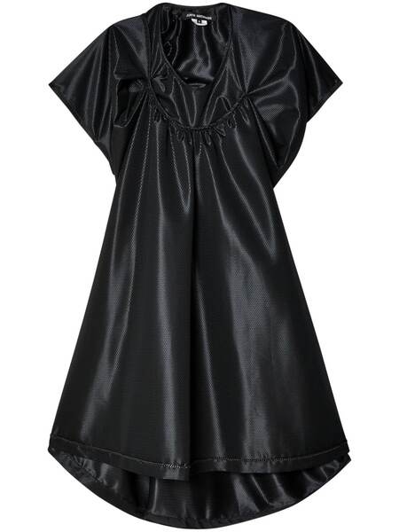  Junya Watanabe Draped Midi Dress - Black 