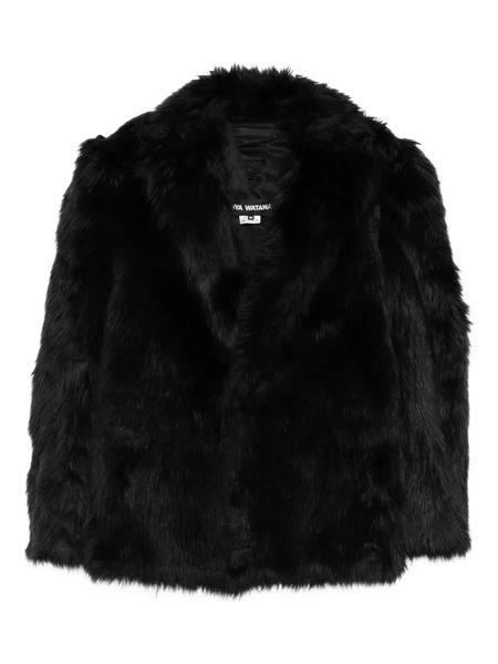  Junya Watanabe Faux-fur Jacket - Black 