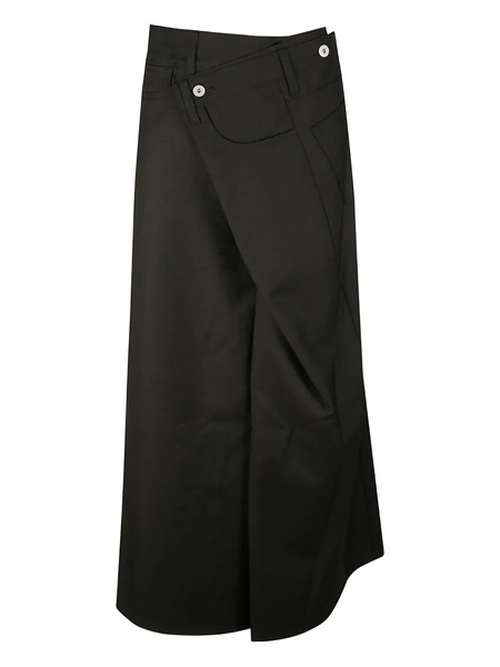  Junya Watanabe Folded Maxi Skirt - Black 