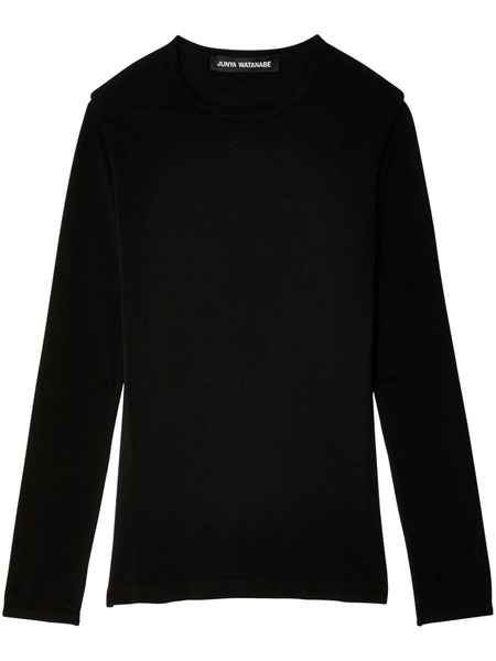  Junya Watanabe Long-sleeve T-shirt - Black 