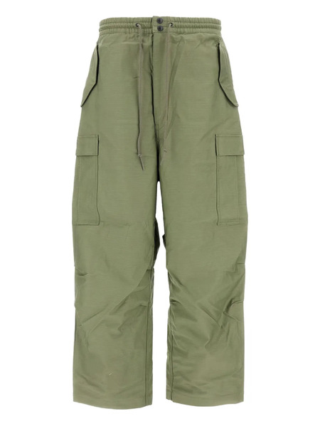  Junya Watanabe Man Cargo-pocket Trousers - Green 